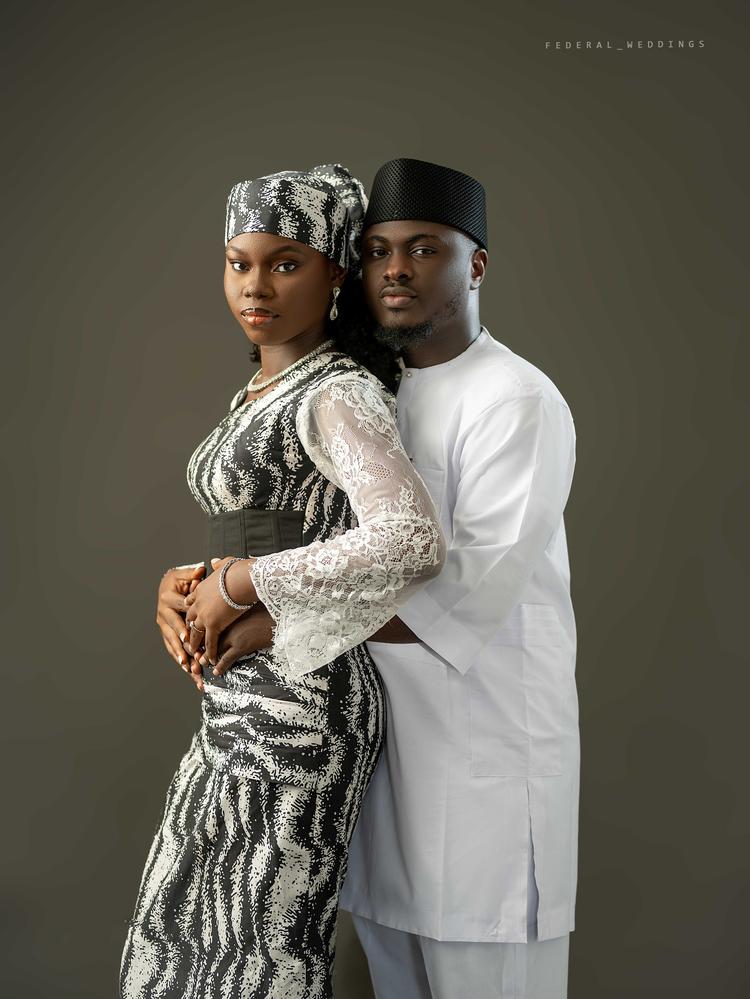 Favour and Joel — Traditional Wear