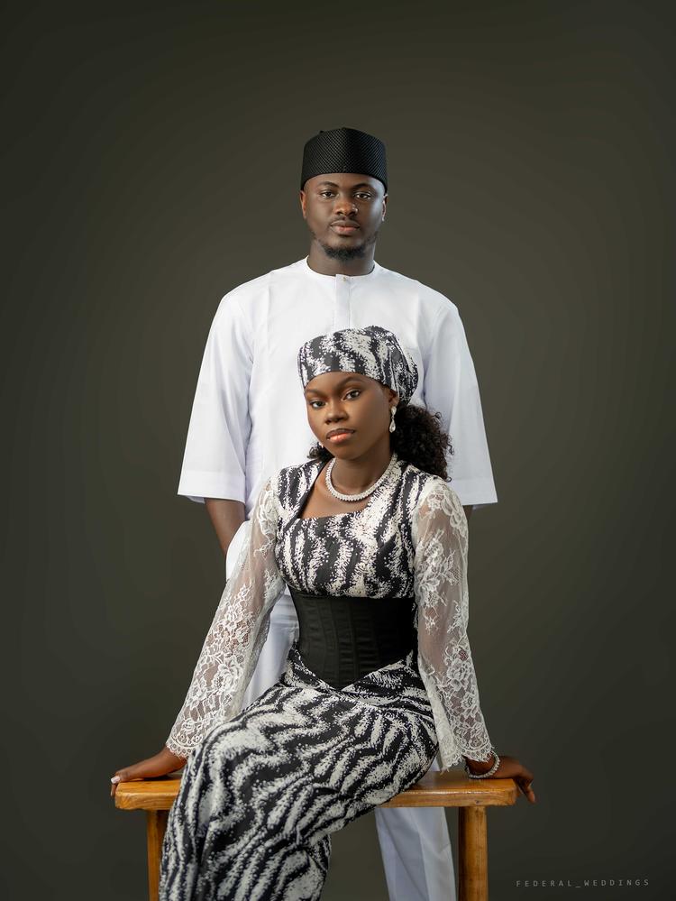 Favour and Joel — Traditional Wear