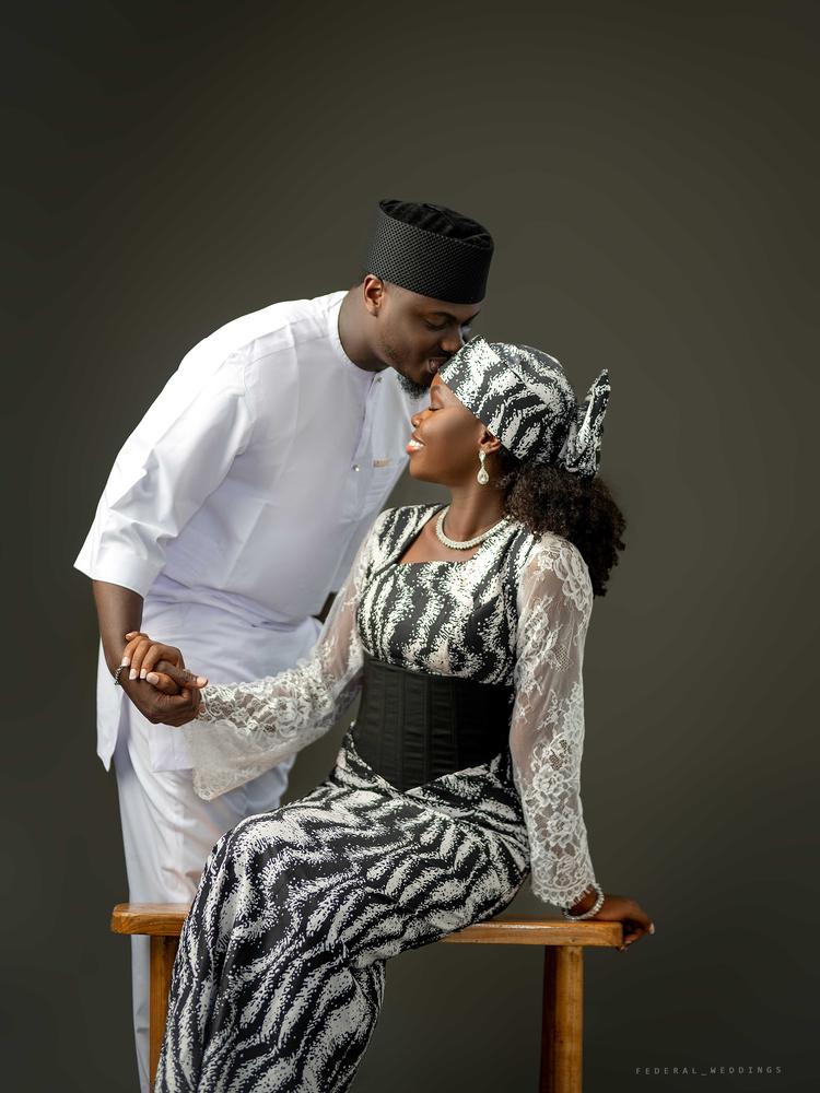 Favour and Joel — Traditional Wear